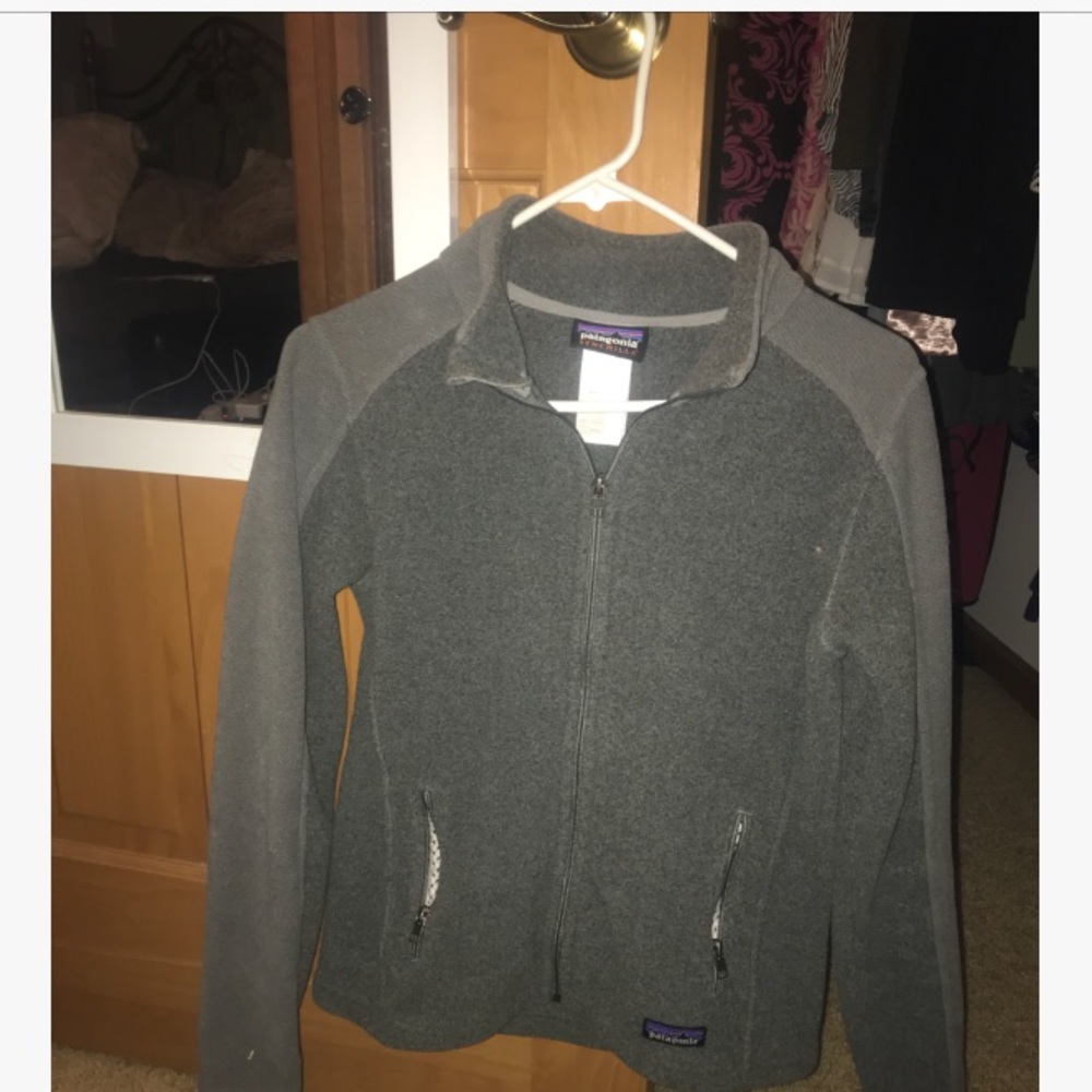 Patagonia Grey Zip Up Jacket